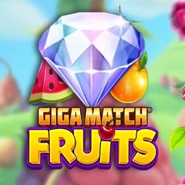 Giga Match Fruits slot visual from RubyPlay available on amunrakazino.com