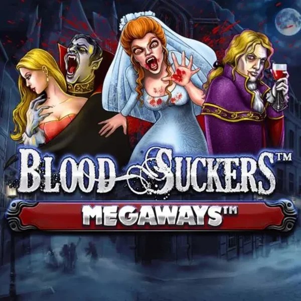 Blood Suckers Megaways game by Red Tiger Gaming – logo hosted on AmunRa Casino
