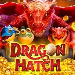 Dragon Hatch slot icon by PG Soft, available at AmunRa Casino
