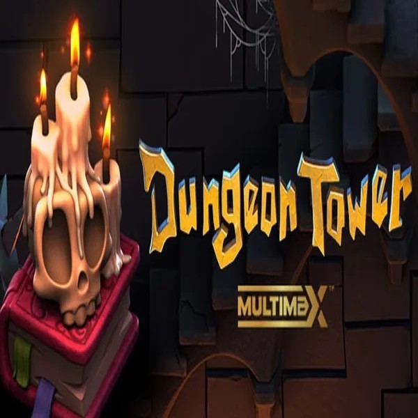 Dungeon Tower logo – Slots by Peter & Sons at AmunRa Casino