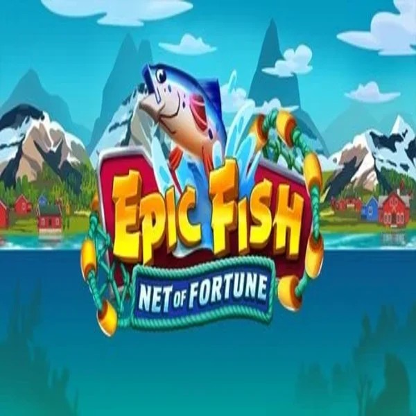 Epic Fish Net of Fortune by Quickspin, showcased at amunrakazino.com – game logo
