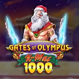 Gates of Olympus Xmas 1000 casino game by Pragmatic Play – featured logo at AmunRa Casino