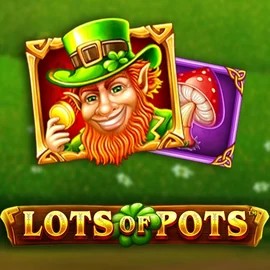 Lots of Pots slot logo by SYNOT Games at AmunRa Casino