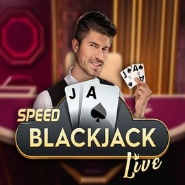 Speed Blackjack game by Pragmatic Play – logo hosted on AmunRa Casino