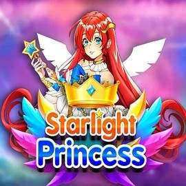Starlight Princess slot logo by Pragmatic Play at AmunRa Casino