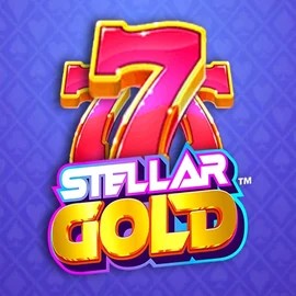 Stellar Gold logo by Snowborn Games at AmunRa Casino