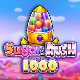 Sugar Rush 1000 by Pragmatic Play, showcased at amunrakazino.com – game logo