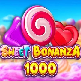 Sweet Bonanza 1000 slot visual from Pragmatic Play available on amunrakazino.com