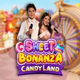 Sweet Bonanza Candy Land Live logo by Pragmatic Play AmunRa Casino
