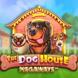 The Dog House Megaways logo by Pragmatic Play at AmunRa Casino