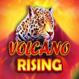 Official Slots logo: Volcano Rising by RubyPlay at AmunRa Casino